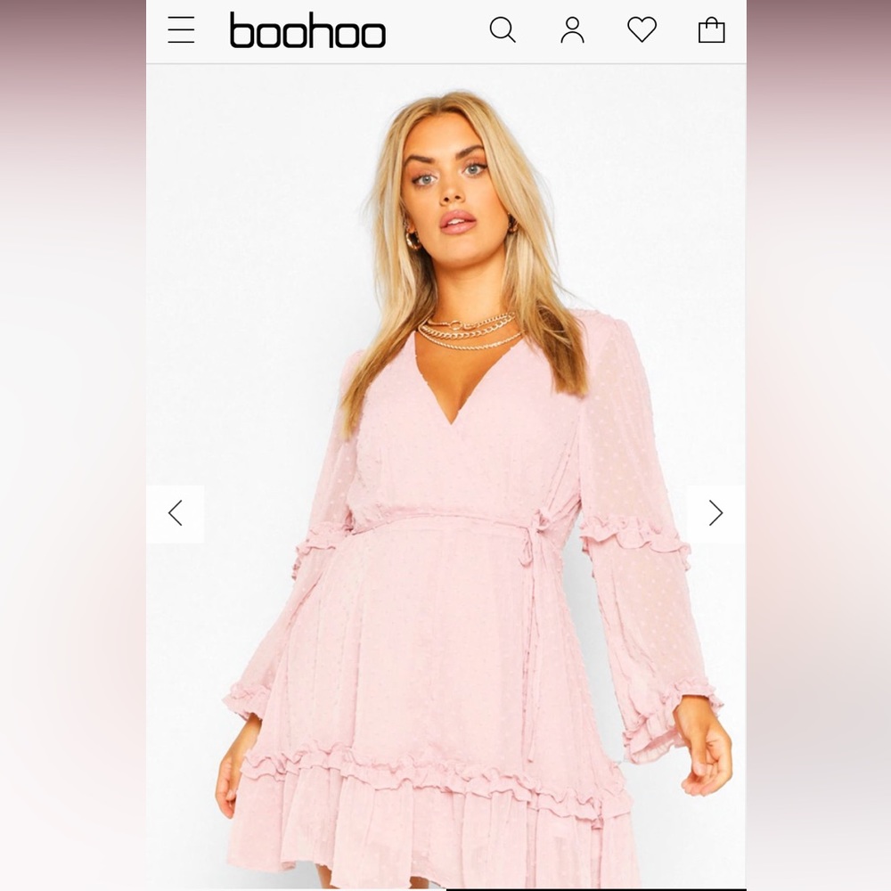 Chiffon skater dress